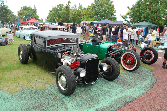 meanwhile in Japan, a Hotrod show