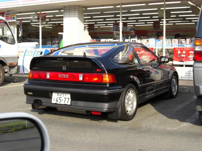 probably the only picture online of someone spotting one  with Mugen cf48's